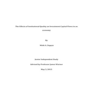 Zegeye   Junior I.S. 