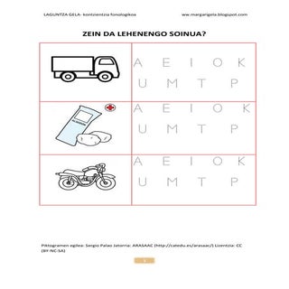 Zein da lehenengo soinua k