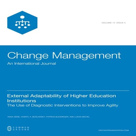 Zeine et al. External Adaptability of Higher Education Institutions The Use o...