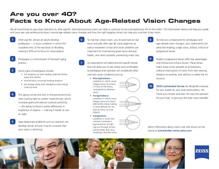 loss of detachment mirage along with age