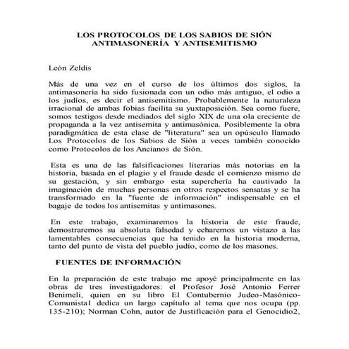 Zeldis leon   los protocolos de los sabios de sion