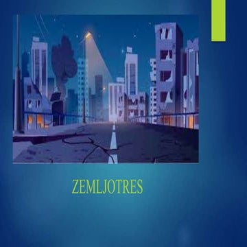 Zemljotres srpska prezentacija najbolja.pptx | Free Download