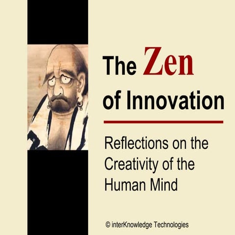 Zen of Innovation