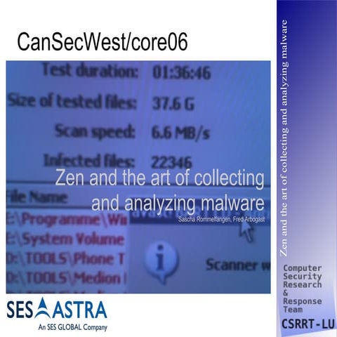 Zen and the art of collecting and analyzing malware | PDF