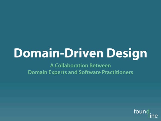 ZendCon 2011 UnCon Domain-Driven Design