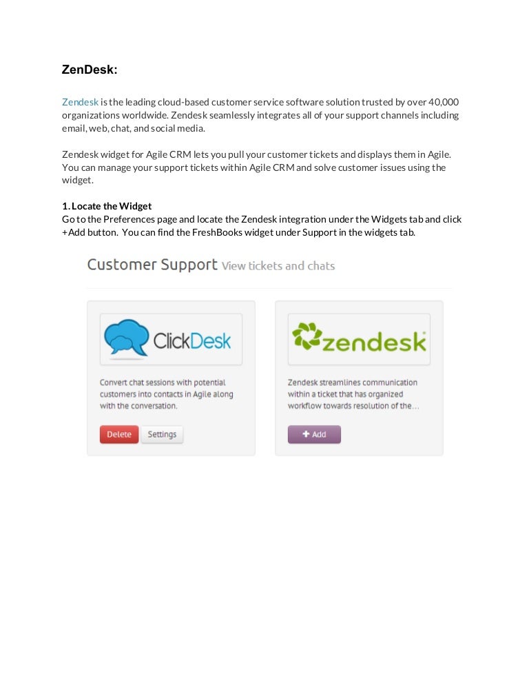 Zendesk Integration Set Up Guide