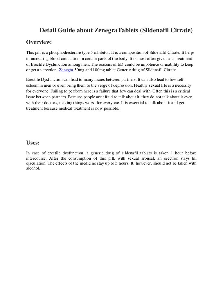 zenegra sildenafil 50 mg