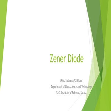 Zener diode 