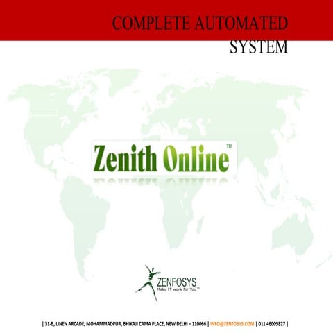 Zenith  Online  Presentation