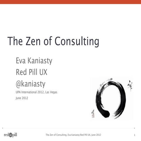 Zen of Consulting