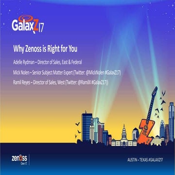 Why Zenoss is Right for You