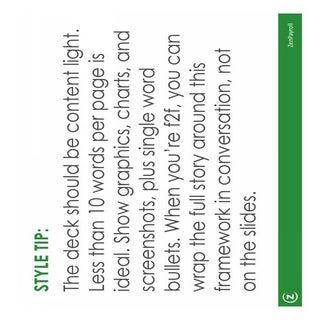 Zenpayroll Pitch Deck Template