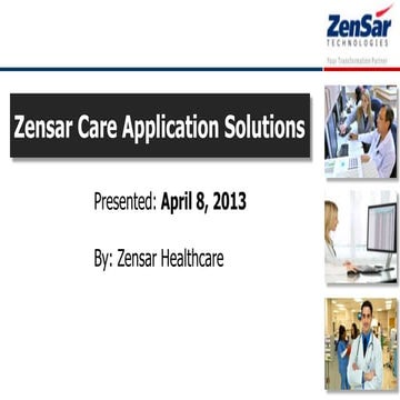 Zensar Clinical Transformation & Health care IT services