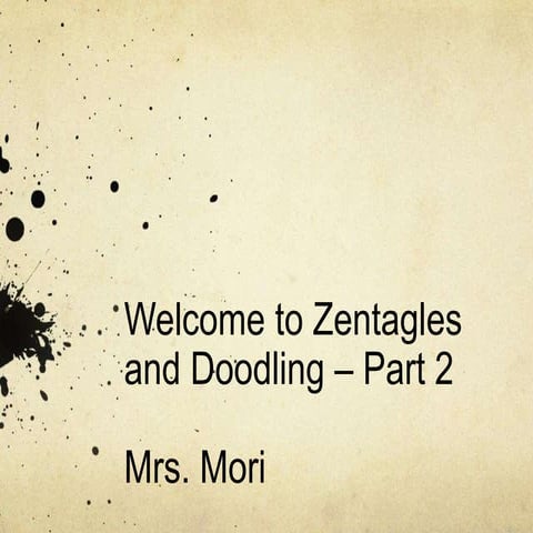 Zentagles and Doodles Part 2 Day 5