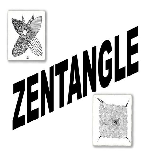 Zentangle Project for Introduction to Art