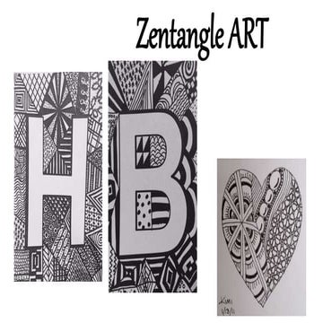 Zentangle art