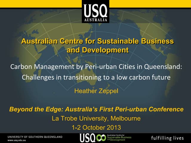 Zeppel_H_Carbon management in peri-urban cities in Queensland 