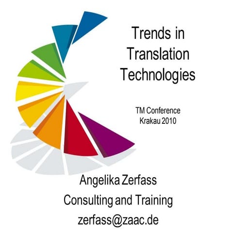 Zerfass trends in translation technologies