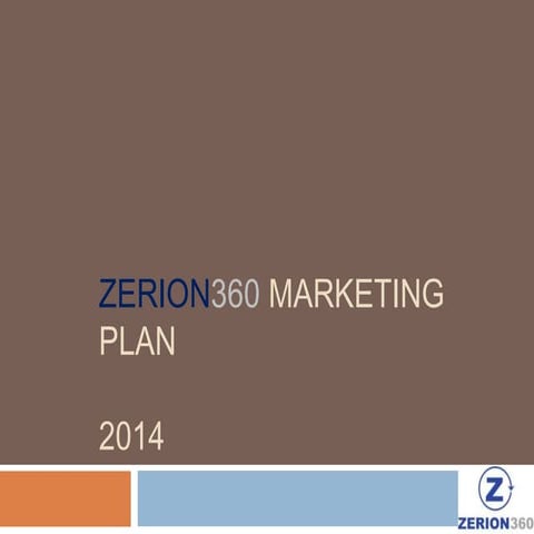 Zerion360 Marketing Plan