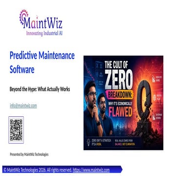 Zero Breakdown Is a Lie | Smart Maintenance Strategy & CMMS Framework ...