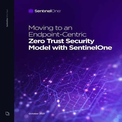 Moving to an endpoint centric zero trust security model