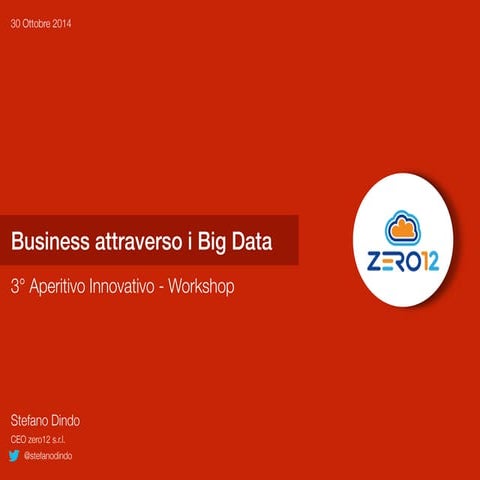 Business attraverso i Big Data