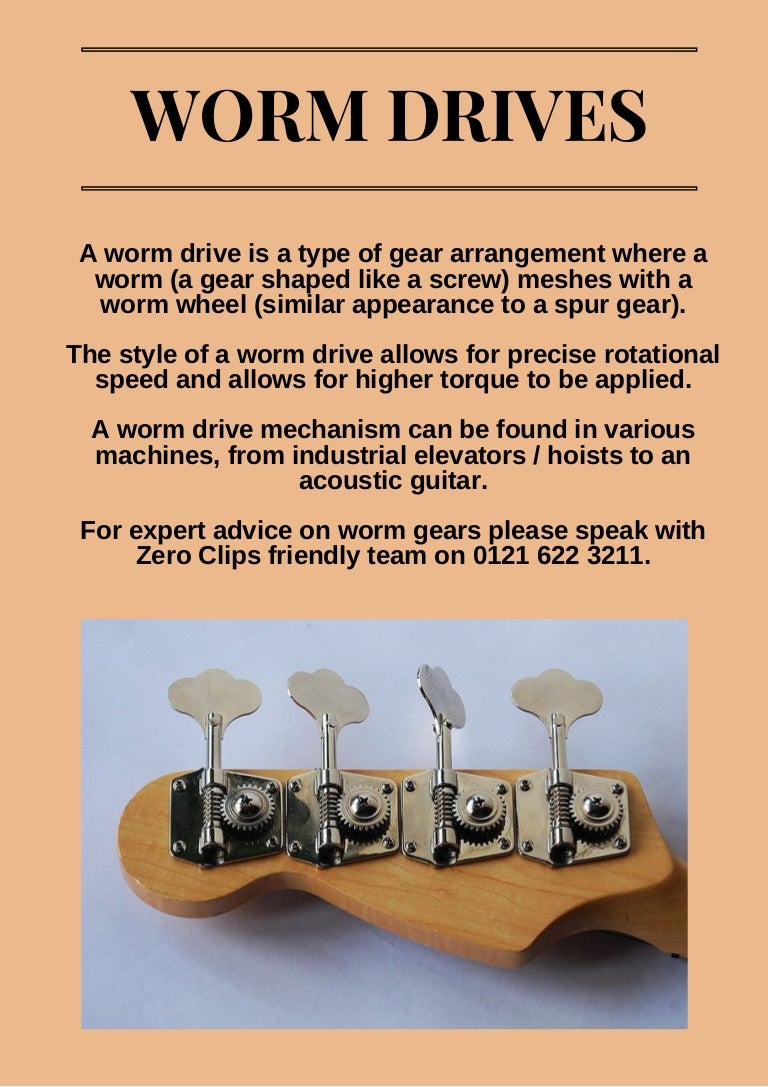 Worm Drives