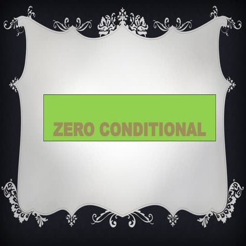 zero conditional 2. presentación de modales | PPTX