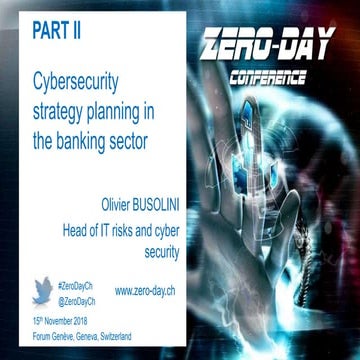 cybersecurity strategy planning in the banking sector