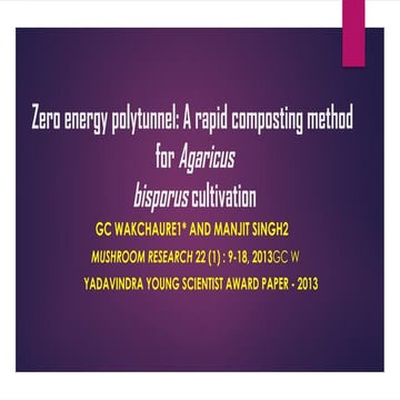 Zero energy method for preparing compost.pptx