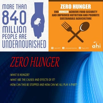 Zero hunger