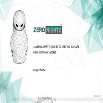 ZeroNights - SmartTV 