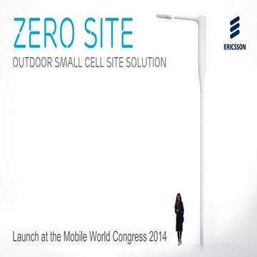 Zero Site Outdoor Small Cell Solution 