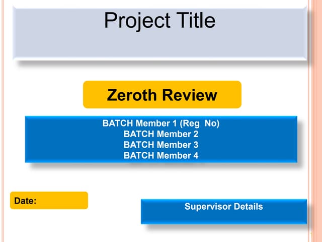 Zeroth review template