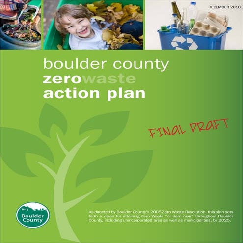 Zero waste action plan 2010
