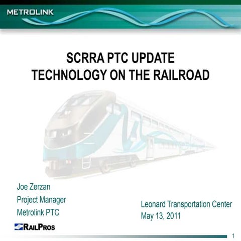 LTC, Annual Forum, The Direction of Technology in Transportation, 05/13/2011,...