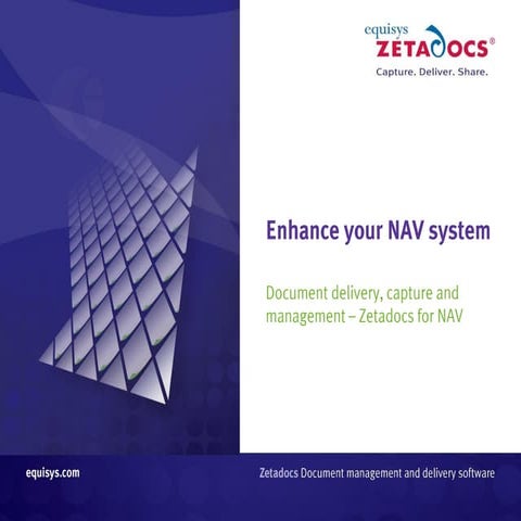 Zetadocs for NAV Introduction