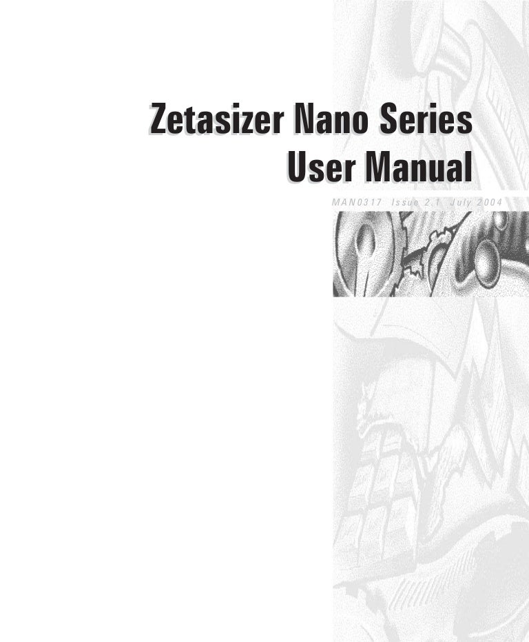 malvern zetasizer manual malvern zetasizer manual