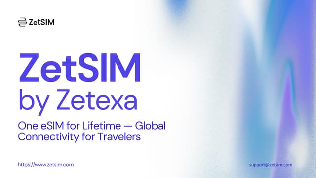 ZetSIM Best eSIM Plans for Travel International Travel - eSIM eSIM for International Roaming - eSIM Europe Data Plan eSIM Us Prepaid.pdf
