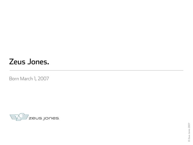 Zeus Jones Credentials