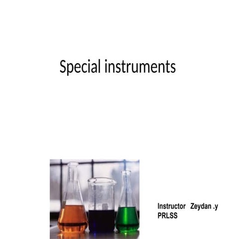 Equipment handling in medical demonstration