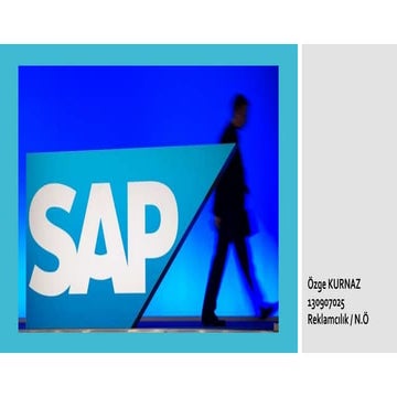 SAP Marka Sunumu