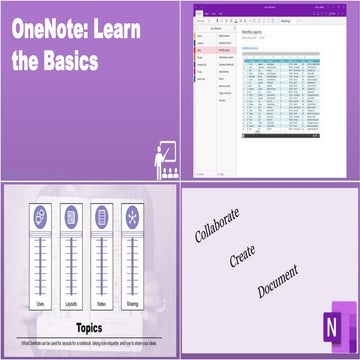 OneNote training sample | PPTX