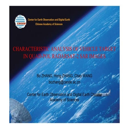 TH2.L09.4	 - CHARACTERISTIC ANALYSIS OF VEHICLE TARGET IN QUAD-POL RADARSAT-2...