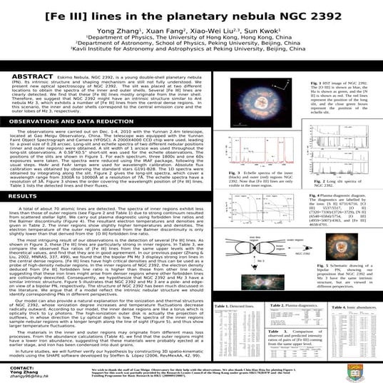 [Fe III] lines in the planetary nebula NGC 2392