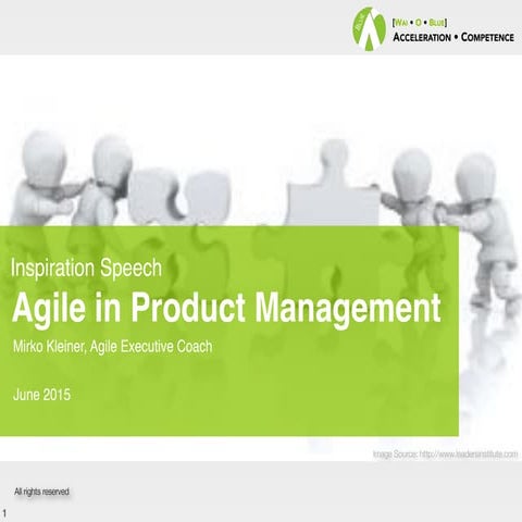 Zhaw inspiration speechagileproductinnovationmanagement-2015-06