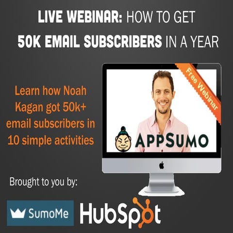 How to Get 50k Email Subscribers in a Year