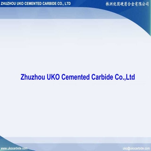 tungsten carbide rollers and other carbide dies for wire industry