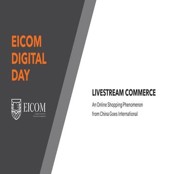 Live Commerce - Zia Daniell Widger