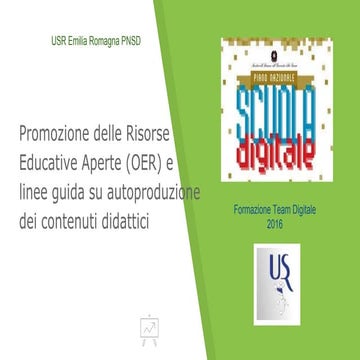 OER e autoproduzione dei contenuti didattici